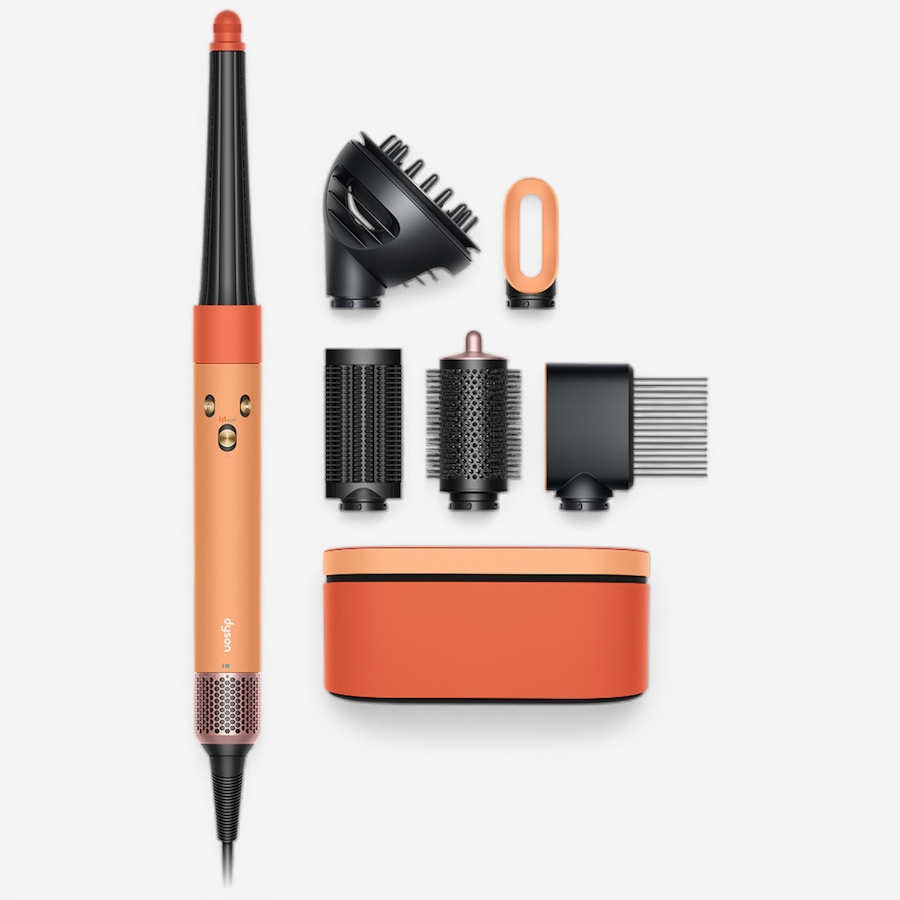 Image 105976_APRTZ.jpg, Product 105-976 / Price $649.99, Limited Edition Dyson Airwrap i.d. Multi-Styler Curly+Coily in Ceramic Apricot and Topaz from Dyson on TSC.ca's Beauty department