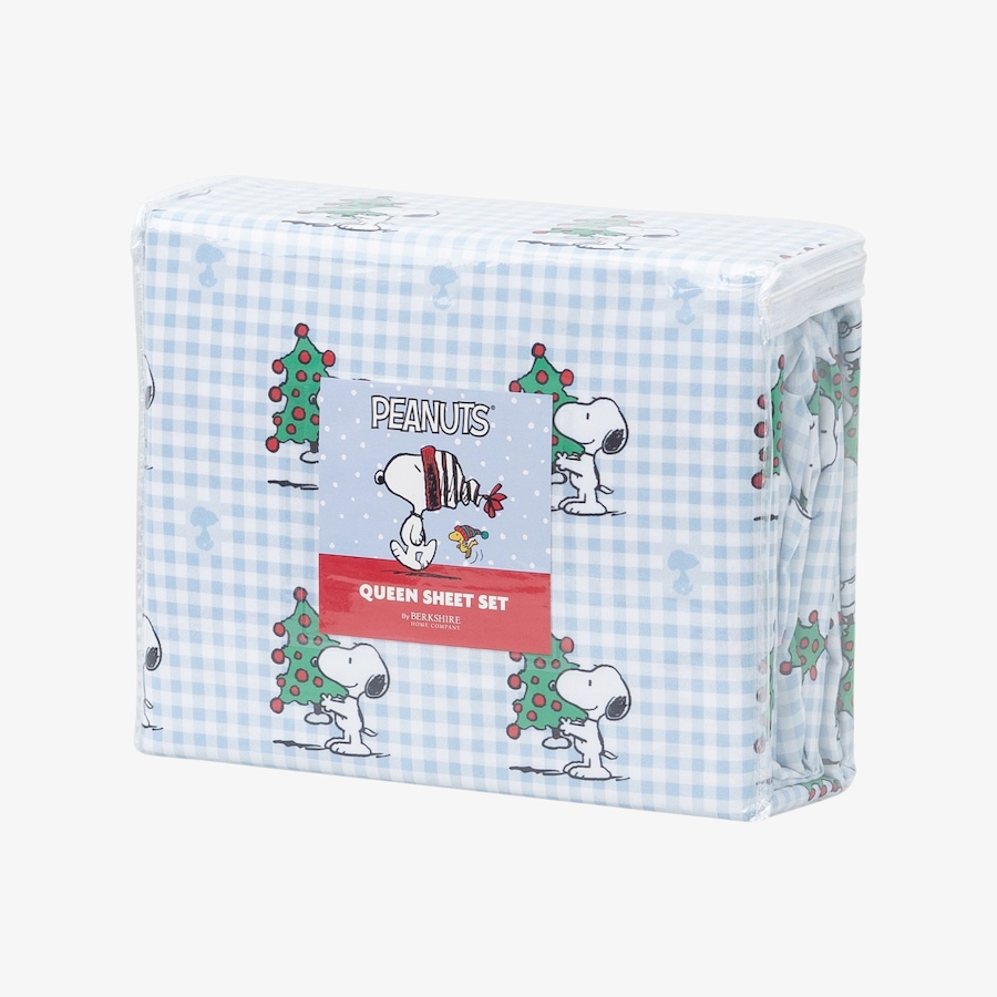 Image 105996_ALTMORE6.jpg, Product 105-996 / Price $39.99 - $44.99, Peanuts Holiday Microfibre Sheet Set from Berkshire on TSC.ca's Home & Garden department
