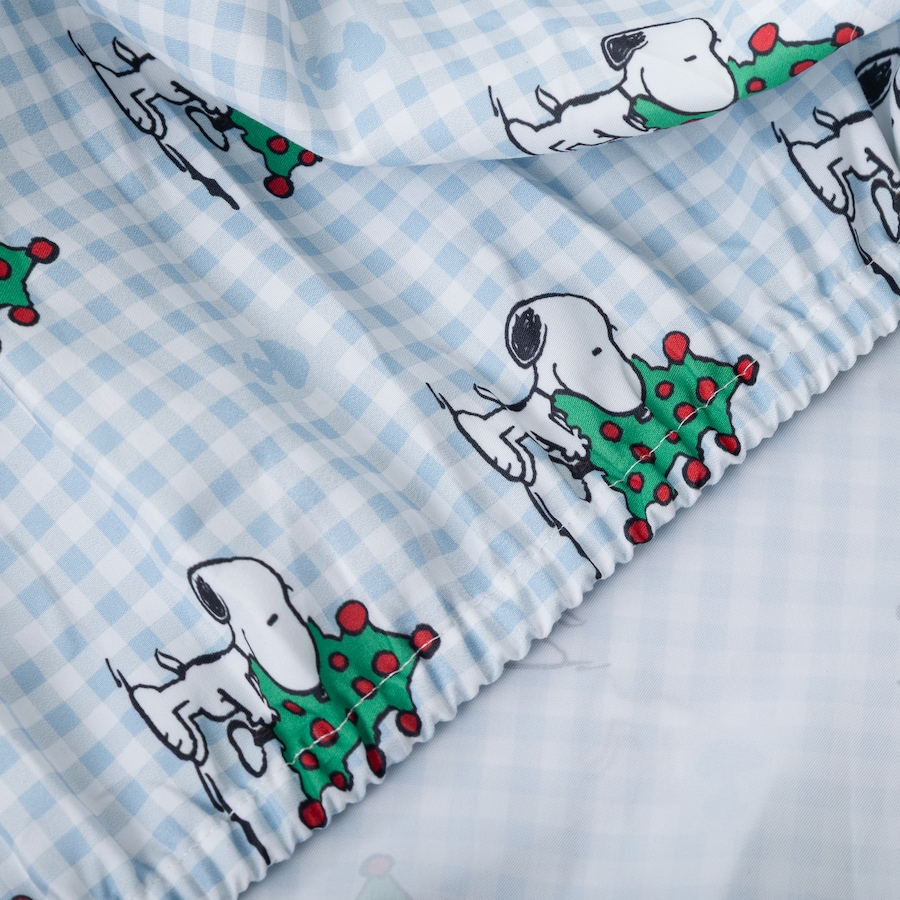 Image 105996_ALTMORE7.jpg, Product 105-996 / Price $39.99 - $44.99, Peanuts Holiday Microfibre Sheet Set from Berkshire on TSC.ca's Home & Garden department