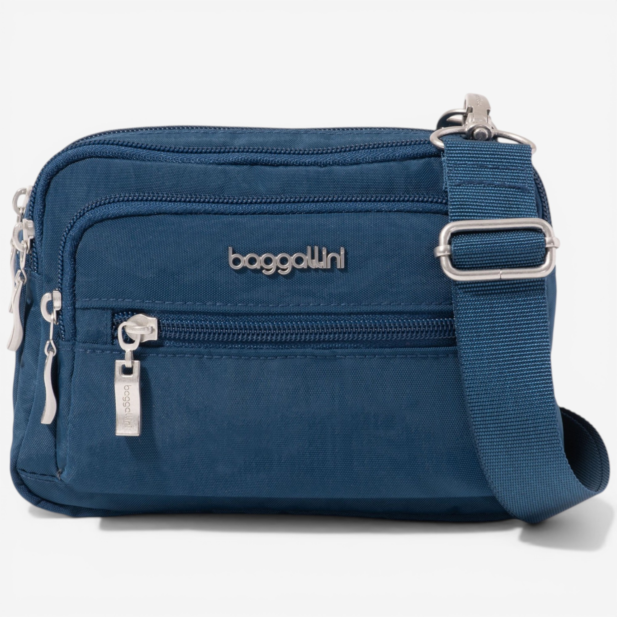 Baggallini Triple Zip Bag with Wide Strap - TSC.ca