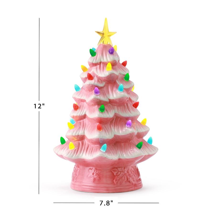 Image 106133_ALTMORE4.jpg, Product 106-133 / Price $39.99, Mr. Christmas 12" Nostalgic Ceramic Christmas Tree from Mr. Christmas on TSC.ca's Home & Garden department