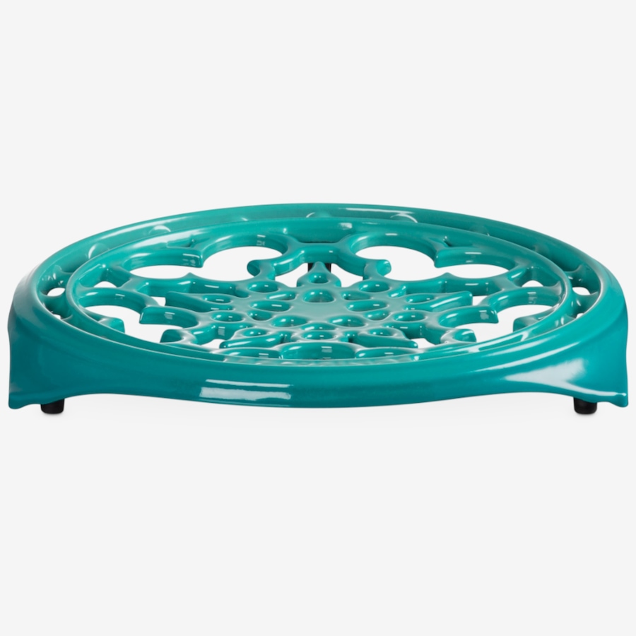 Image 106155_ALTMORE1.jpg, Product 106-155 / Price $120.00, Le Creuset 23-cm Deluxe Round Trivet Bleu Riviera from Le Creuset on TSC.ca's Kitchen department
