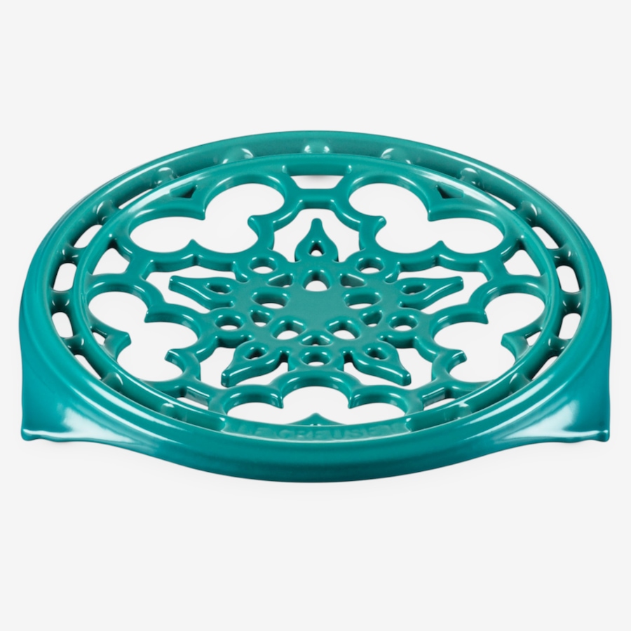 Image 106155_ALTMORE2.jpg, Product 106-155 / Price $120.00, Le Creuset 23-cm Deluxe Round Trivet Bleu Riviera from Le Creuset on TSC.ca's Kitchen department