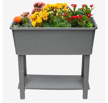 NuVue Verona Elevated Garden with Cloche