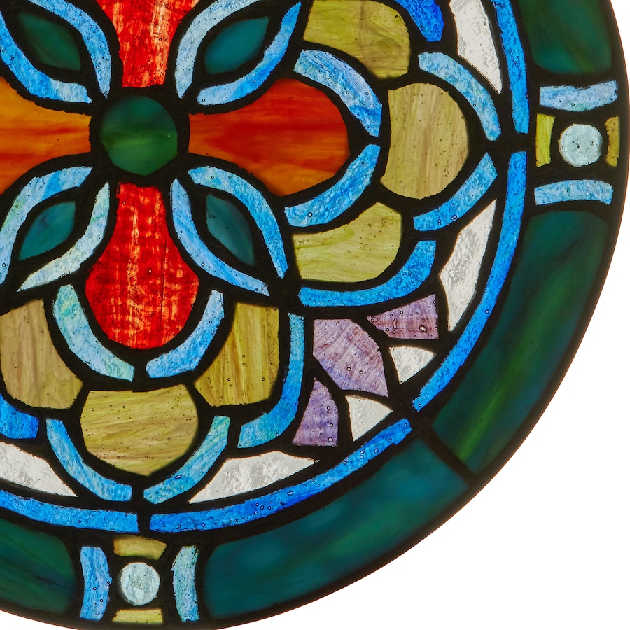 Image 106538_ALTMORE2.jpg, Product 106-538 / Price $84.99, Tiffany-Style Geometric Stained-Glass Window Panel (12"H) from Tiffany Style Lighting on TSC.ca's Home & Garden department