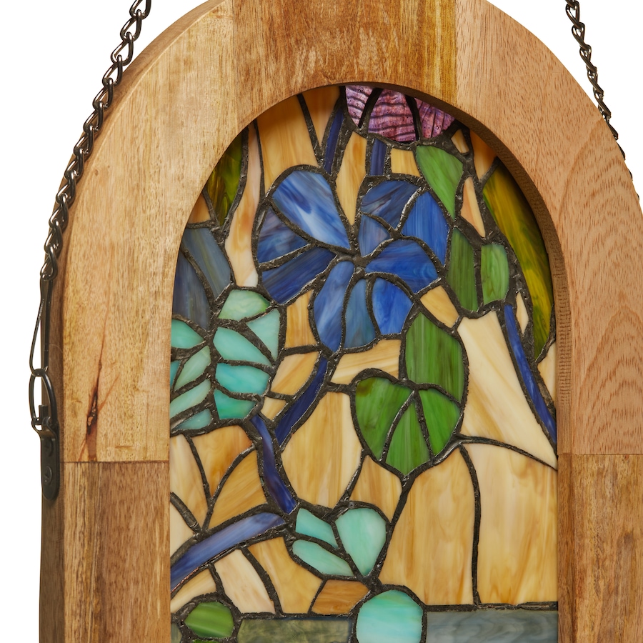 Image 106540_ALTMORE3.jpg, Product 106-540 / Price $269.99, Tiffany-Style Fruitful Grapevine Stained-Glass Window Panel (36"H) from Tiffany Style Lighting on TSC.ca's Home & Garden department