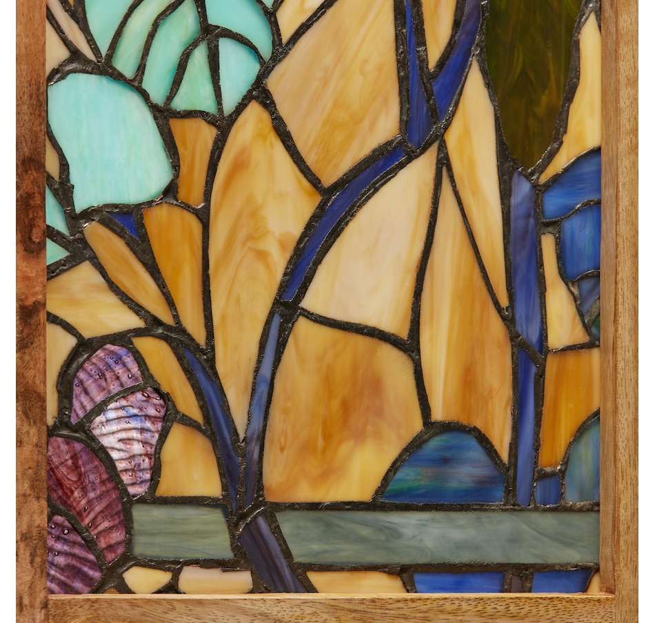 Image 106540_ALTMORE4.jpg, Product 106-540 / Price $269.99, Tiffany-Style Fruitful Grapevine Stained-Glass Window Panel (36"H) from Tiffany Style Lighting on TSC.ca's Home & Garden department