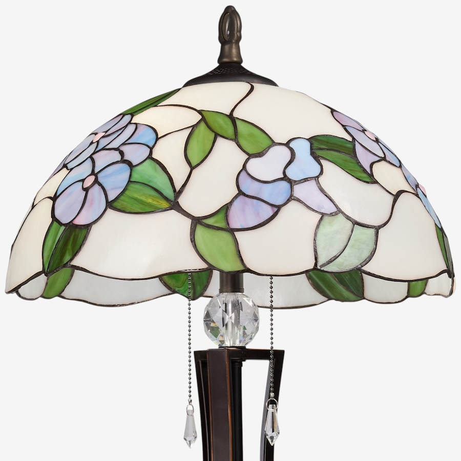 Image 106546_ALTMORE2.jpg, Product 106-546 / Price $499.99, Tiffany-Style Blue Bowl Shade Stained-Glass Table Lamp (24.75"H) from Tiffany Style Lighting on TSC.ca's Home & Garden department