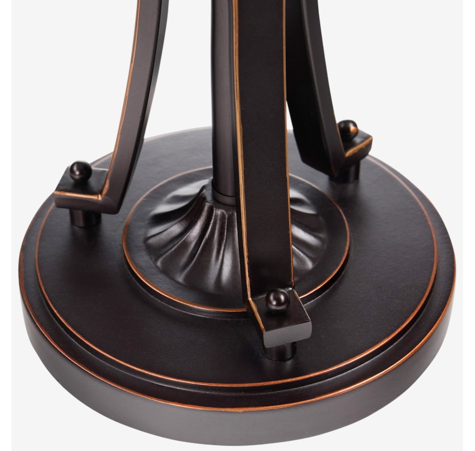 Image 106546_ALTMORE4.jpg, Product 106-546 / Price $499.99, Tiffany-Style Blue Bowl Shade Stained-Glass Table Lamp (24.75"H) from Tiffany Style Lighting on TSC.ca's Home & Garden department