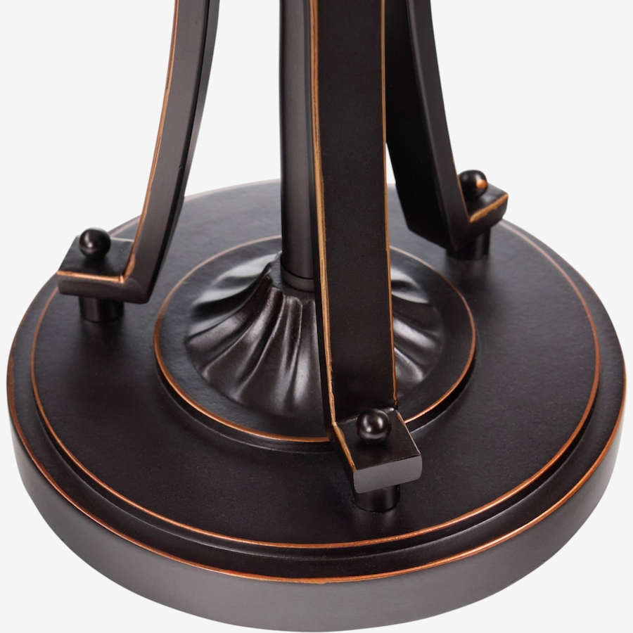 Image 106547_ALTMORE4.jpg, Product 106-547 / Price $499.99, Tiffany-Style Teal Bowl Shade Stained-Glass Table Lamp (24.75"H) from Tiffany Style Lighting on TSC.ca's Home & Garden department