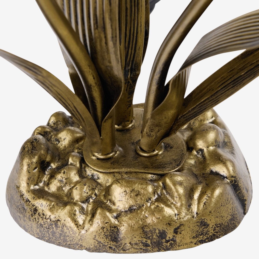 Image 106548_ALTMORE4.jpg, Product 106-548 / Price $259.99, Tiffany-Style Hand-Blown Glass 3-Lily Uplight Table Lamp (21.75"H) from Tiffany Style Lighting on TSC.ca's Home & Garden department
