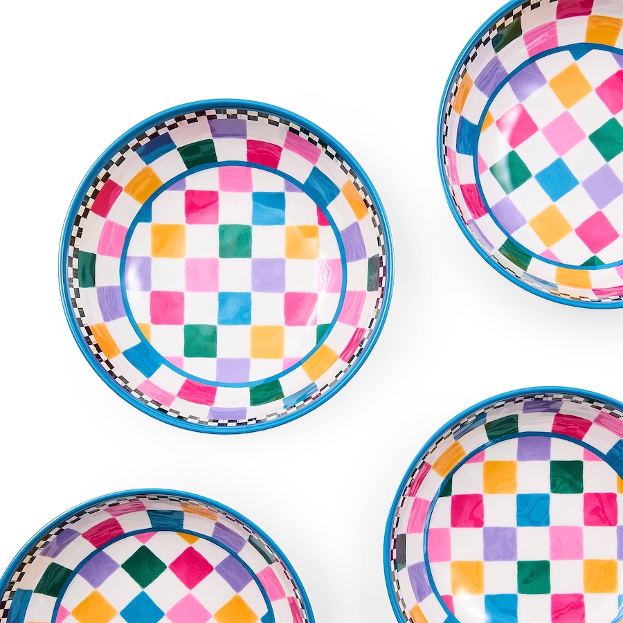 Image 106559_ALTMORE5.jpg, Product 106-559 / Price $110.00, Mackenzie-Childs Pattern Melamine Bowls (set of 4) from MacKenzie Childs on TSC.ca's Kitchen department