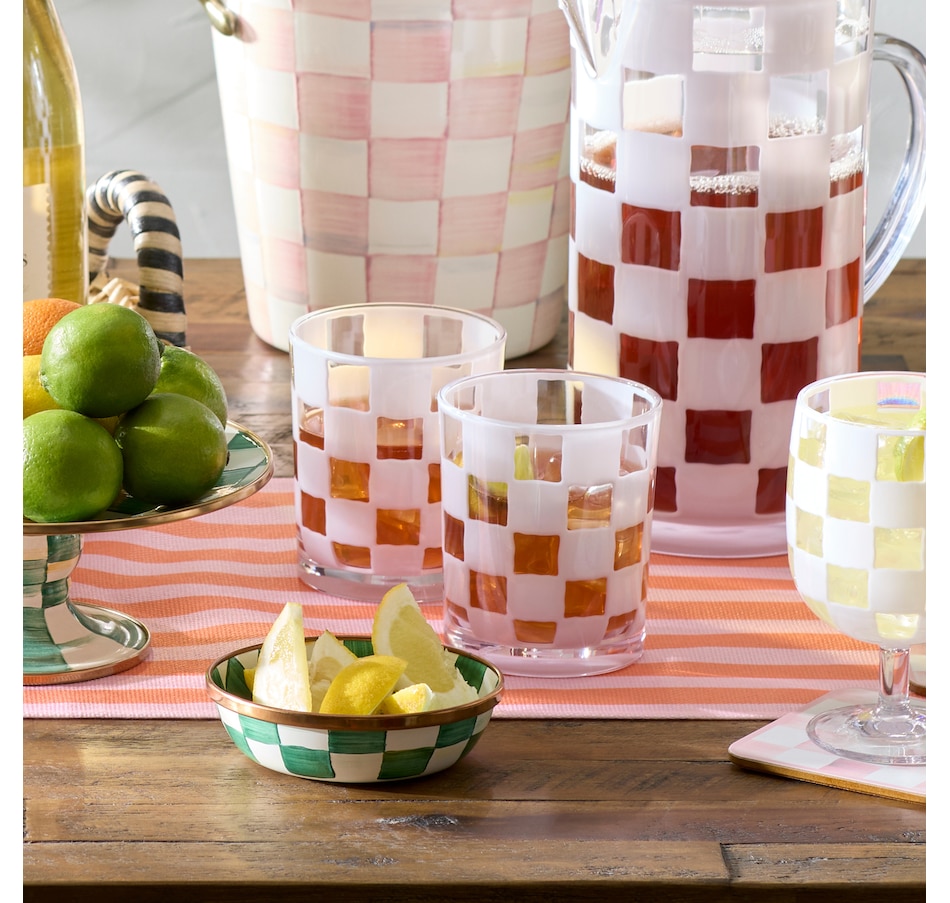 Image 106569_ALTMORE7.jpg, Product 106-569 / Price $69.00, Mackenzie-Childs Acrylic Tumblers (set of 4) from MacKenzie Childs on TSC.ca's Kitchen department