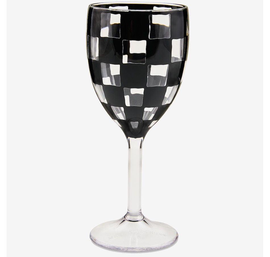 Image 106571_ALTMORE3.jpg, Product 106-571 / Price $60.00, Mackenzie-Childs Acrylic Wine Goblets (set of 4) from MacKenzie Childs on TSC.ca's Kitchen department