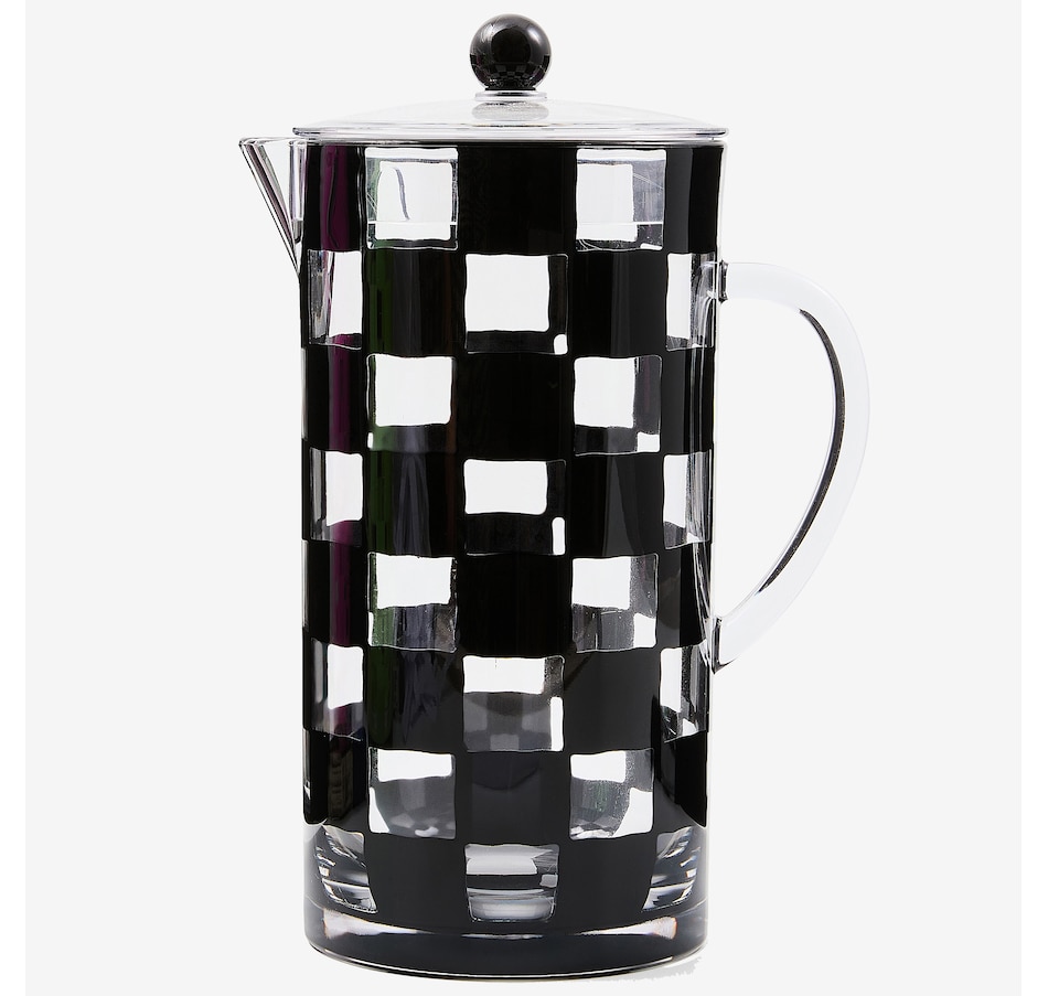 Image 106572_BLK.jpg, Product 106-572 / Price $60.00, Mackenzie-Childs Acrylic Pitcher from MacKenzie Childs on TSC.ca's Kitchen department