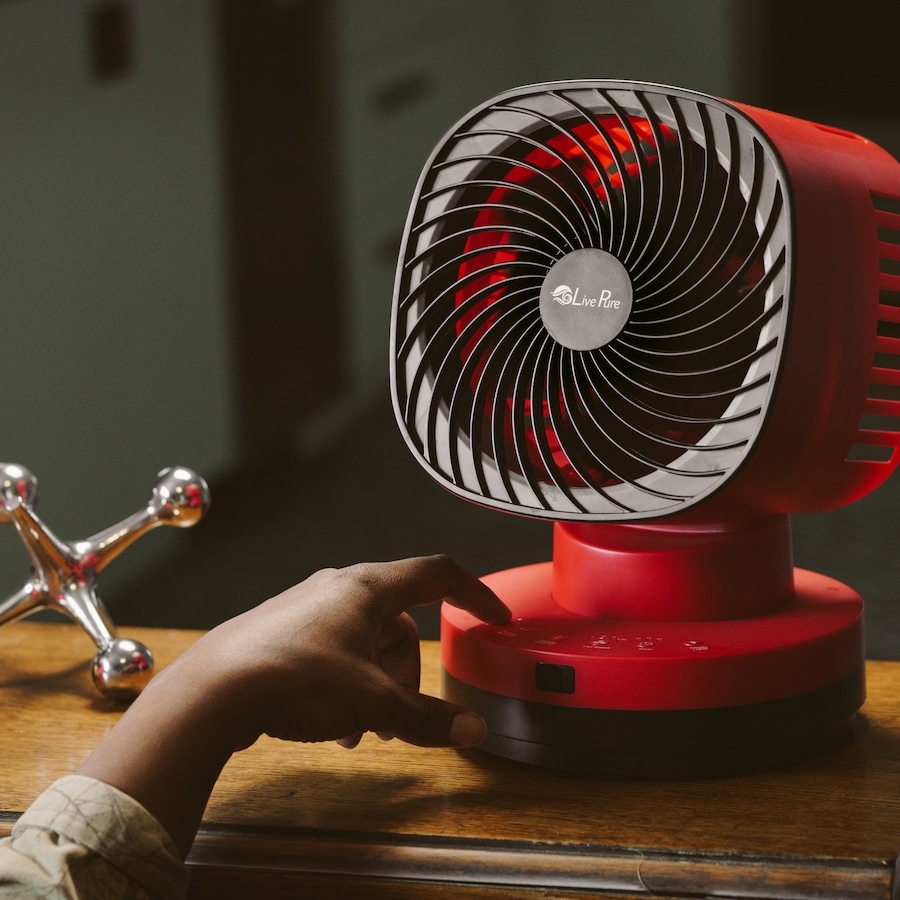 Image 106676_ALTMORE2.jpg, Product 106-676 / Price $119.99, Hunter LivePure AirFury Orbital Oscillation Fan from Hunter Home on TSC.ca's Home & Garden department