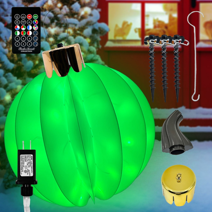 Image 106683_ALTMORE23.jpg, Product 106-683 / Price $39.99, Holiday Memories Twinkler 18" Foldable Orb from Holiday Memories on TSC.ca's Home & Garden department