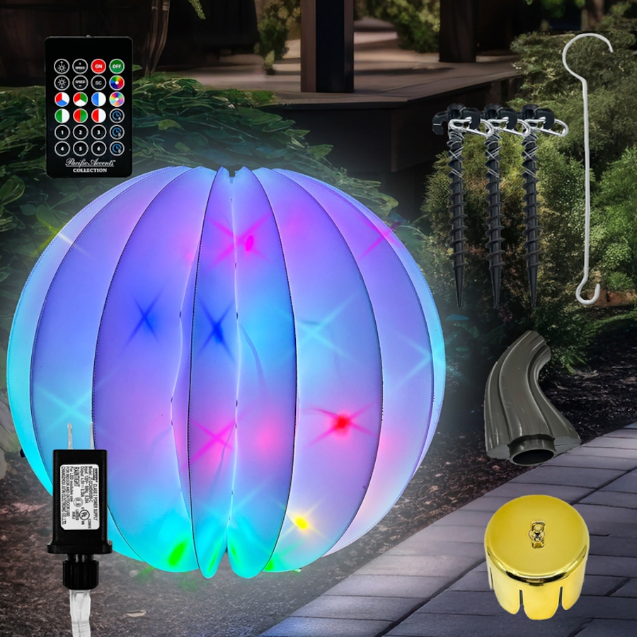 Image 106683_ALTMORE26.jpg, Product 106-683 / Price $39.99, Holiday Memories Twinkler 18" Foldable Orb from Holiday Memories on TSC.ca's Home & Garden department