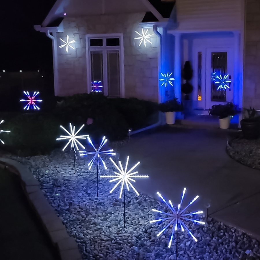 Image 106686_ALTMORE2.jpg, Product 106-686 / Price $44.99, Holiday Memories Sparkler 2-Pack Indoor/Outdoor Decorative LED Lights from Holiday Memories on TSC.ca's Home & Garden department