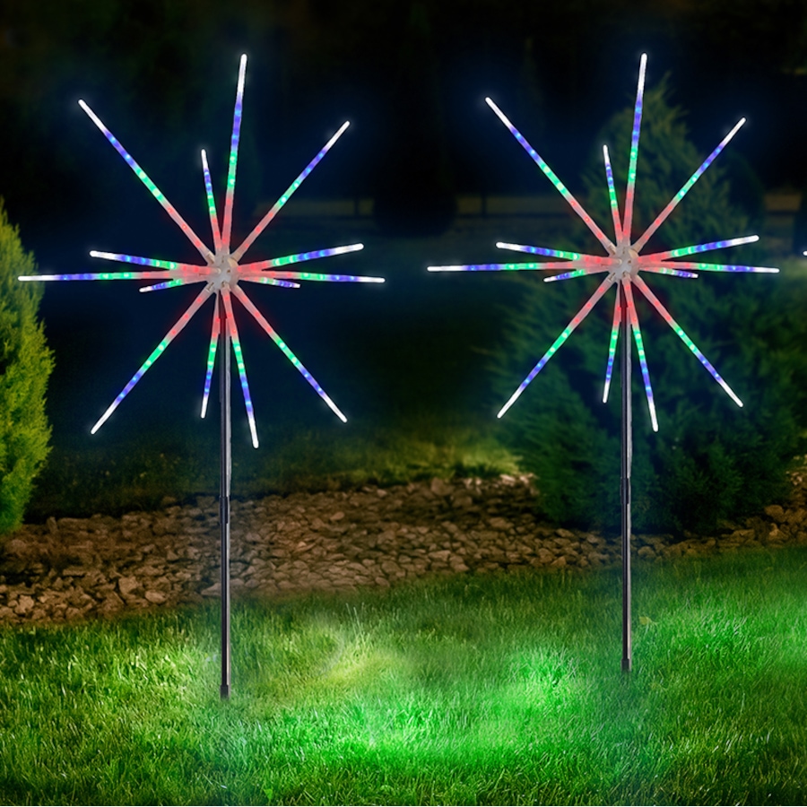 Image 106686_ALTMORE3.jpg, Product 106-686 / Price $44.99, Holiday Memories Sparkler 2-Pack Indoor/Outdoor Decorative LED Lights from Holiday Memories on TSC.ca's Home & Garden department