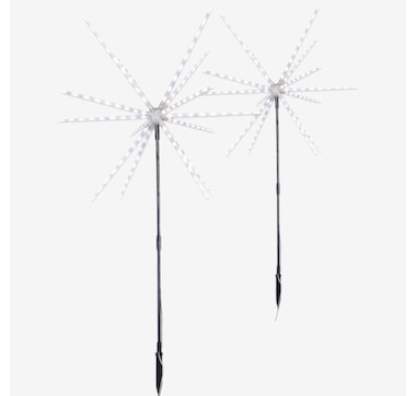 Holiday Memories Sparkler 2-Pack Indoor/Outdoor Decorative LED Lights