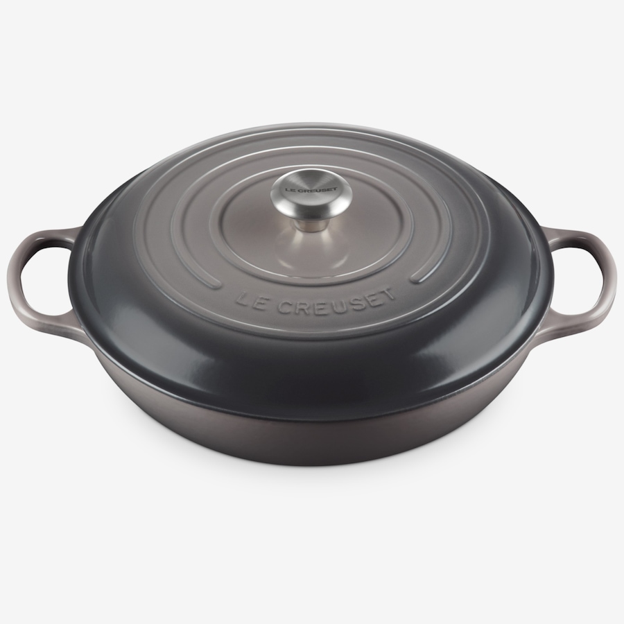 Image 106690_ALTMORE13.jpg, Product 106-690 / Price $439.00, Le Creuset Signature 4.7 L Cast Iron Braiser with Stainless Steel Knob from Le Creuset on TSC.ca's Kitchen department
