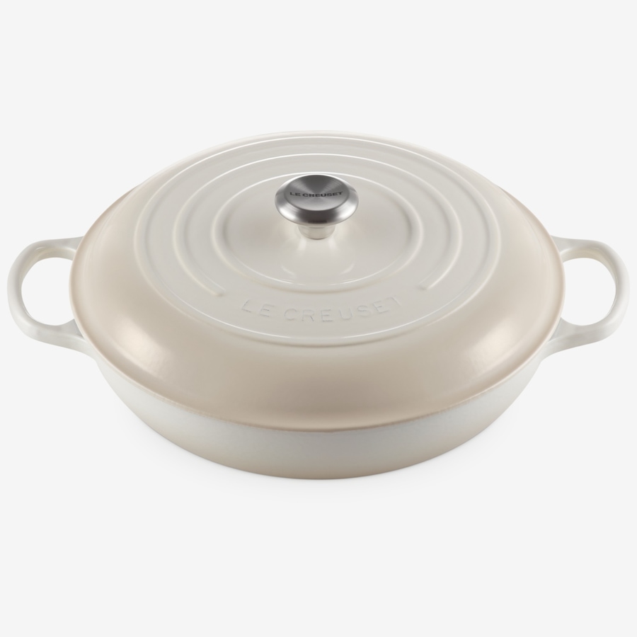 Image 106690_ALTMORE17.jpg, Product 106-690 / Price $439.00, Le Creuset Signature 4.7 L Cast Iron Braiser with Stainless Steel Knob from Le Creuset on TSC.ca's Kitchen department