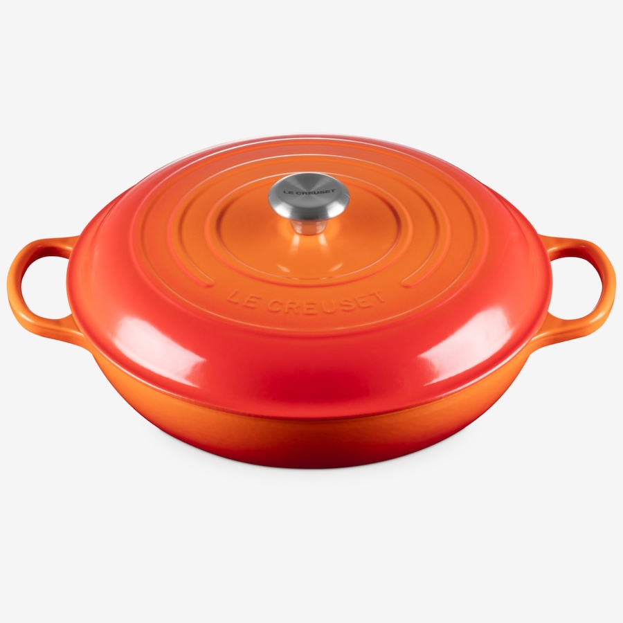 Image 106690_ALTMORE9.jpg, Product 106-690 / Price $439.00, Le Creuset Signature 4.7 L Cast Iron Braiser with Stainless Steel Knob from Le Creuset on TSC.ca's Kitchen department