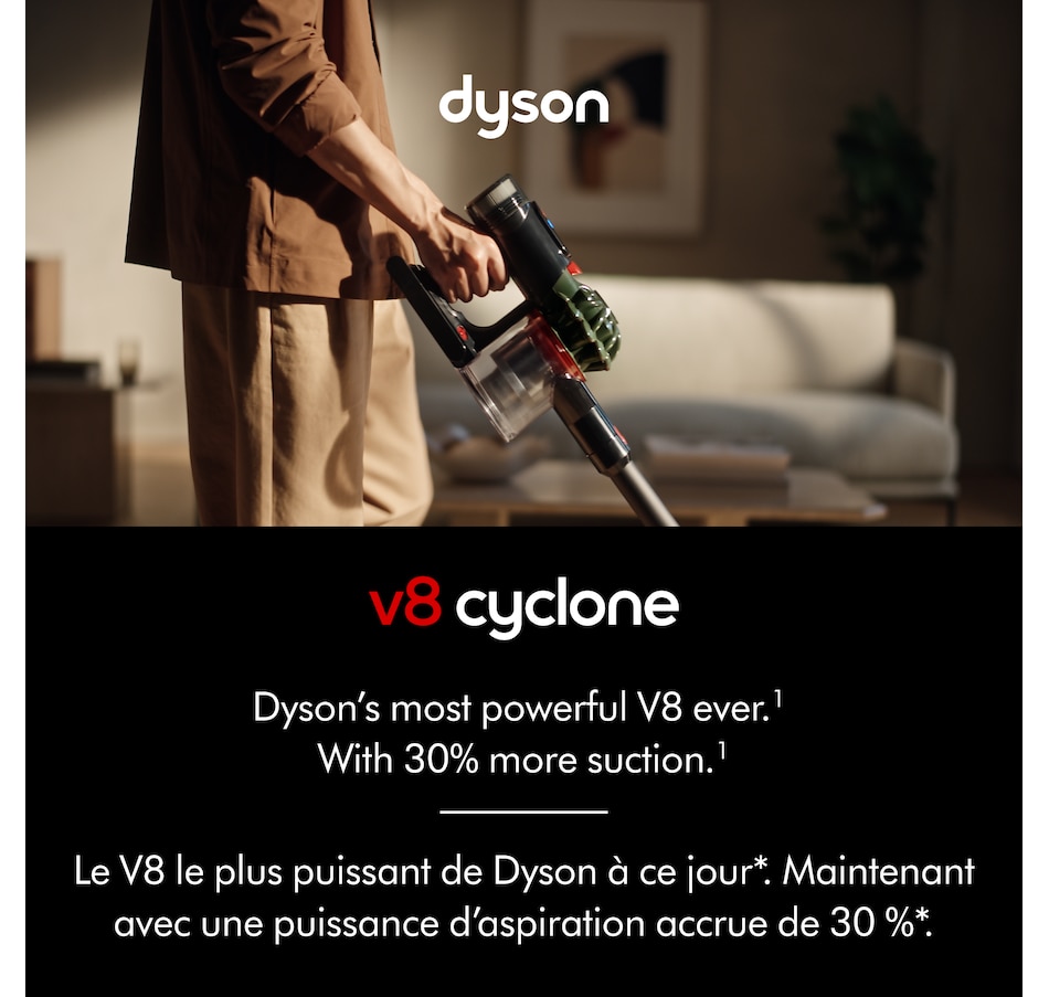Image 106692_ALTMORE1.jpg, Product 106-692 / Price $579.98, Dyson V8 Cyclone Cordless Vacuum Bundle from Dyson on TSC.ca's Home & Garden department