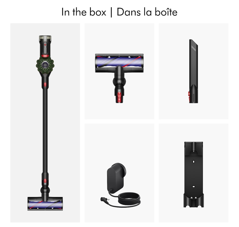 Image 106693_ALTMORE2.jpg, Product 106-693 / Price $549.99, Dyson V8 Cyclone Cordless Vacuum (army green/black) from Dyson on TSC.ca's Home & Garden department