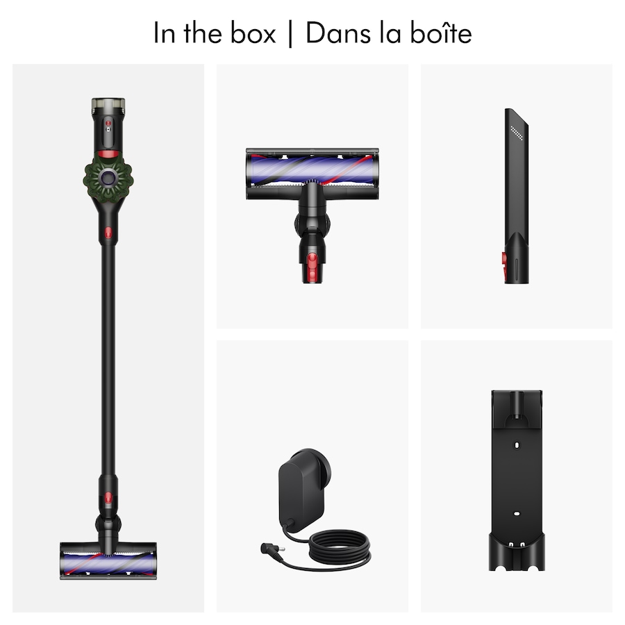 Image 106693_ALTMORE2.jpg, Product 106-693 / Price $549.99, Dyson V8 Cyclone Cordless Vacuum (army green/black) from Dyson on TSC.ca's Home & Garden department