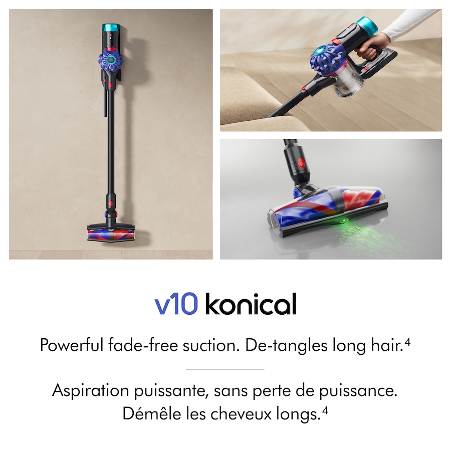 Image 106694_ALTMORE4.jpg, Product 106-694 / Price $549.99, Dyson V10 Konical Cordless Vacuum from Dyson on TSC.ca's Home & Garden department