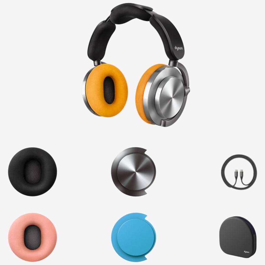 Image 106696_ALTMORE6.jpg, Product 106-696 / Price $499.99, Dyson OnTrac CNC Aluminium Headphones Bundle from Dyson on TSC.ca's Electronics department