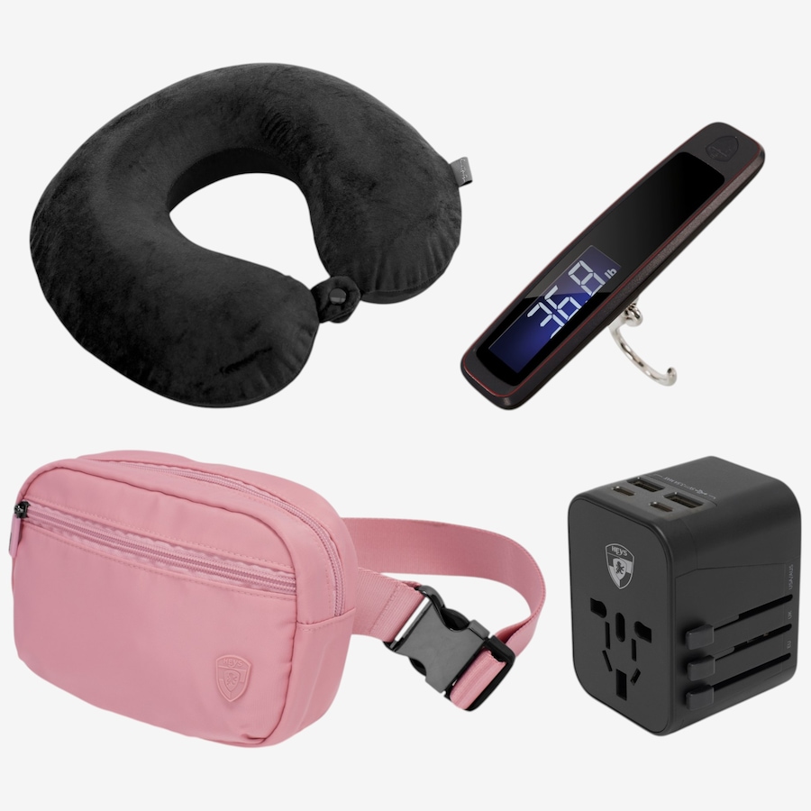 Image 106705_DYP.jpg, Product 106-705 / Price $149.99, Heys 4-Piece Travel Kit from Heys on TSC.ca's Home & Garden department