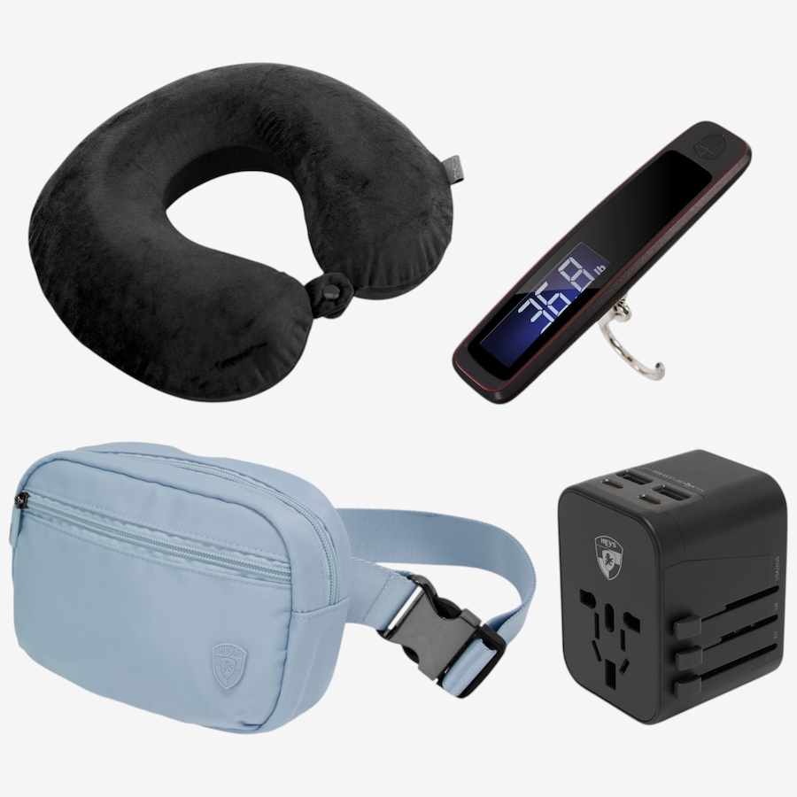 Image 106705_STBL.jpg, Product 106-705 / Price $149.99, Heys 4-Piece Travel Kit from Heys on TSC.ca's Home & Garden department