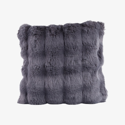 Guillaume Home Luxe Faux Fur Bubble Cushion 18" x 18"