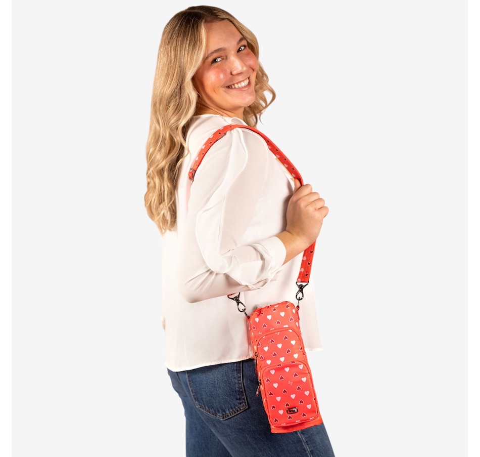 Image 106821_ALTMORE21.jpg, Product 106-821 / Price $44.99, Lug Huggie XL Wide Crossbody Water Bottle Holder from Lug on TSC.ca's Fashion department