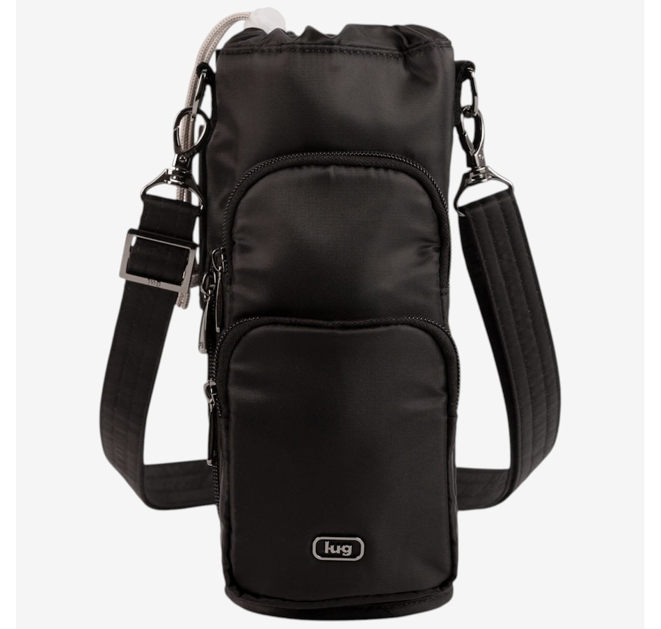 Image 106821_BLK.jpg, Product 106-821 / Price $44.99, Lug Huggie XL Wide Crossbody Water Bottle Holder from Lug on TSC.ca's Fashion department