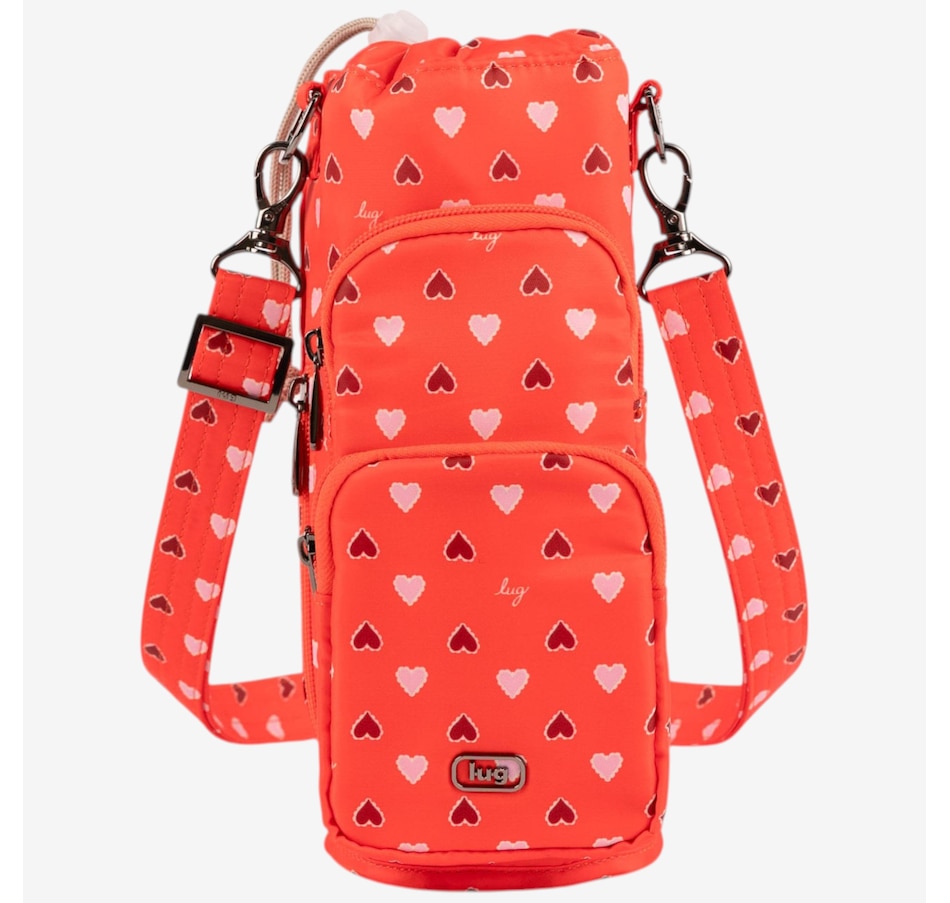 Image 106821_CYHRT.jpg, Product 106-821 / Price $44.99, Lug Huggie XL Wide Crossbody Water Bottle Holder from Lug on TSC.ca's Fashion department