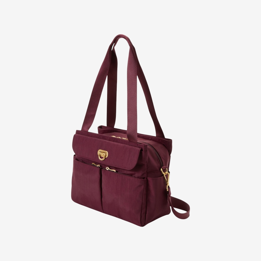 Image 107152_ALTMORE13.jpg, Product 107-152 / Price $149.99, Baggallini Coastal Flip Lock Satchel from Baggallini on TSC.ca's Fashion department