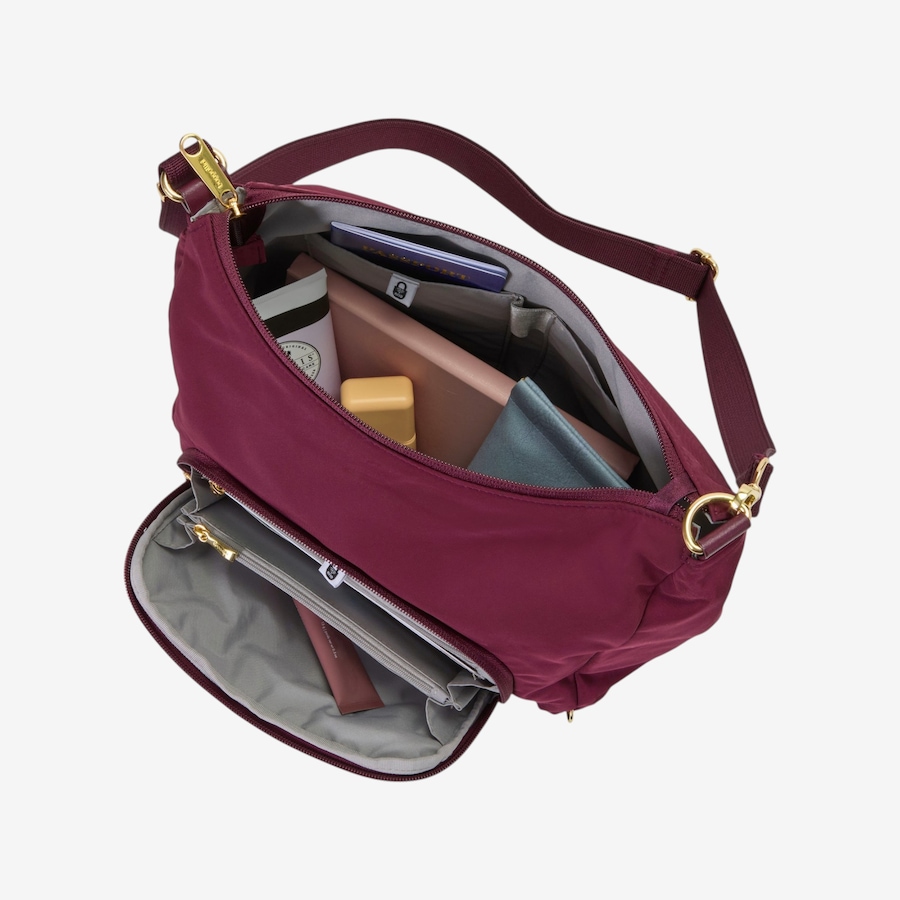 Image 107157_ALTMORE8.jpg, Product 107-157 / Price $129.99, Baggallini Securtex Jet Set Anti-Theft Hobo from Baggallini on TSC.ca's Fashion department