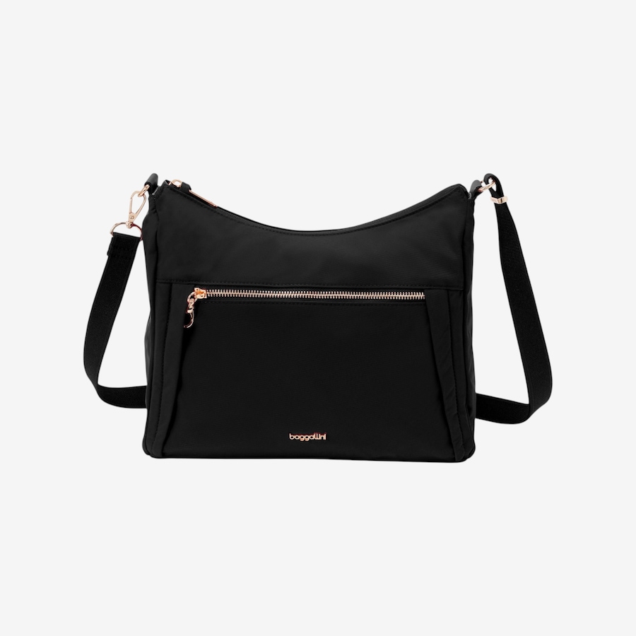 Image 107157_BLK.jpg, Product 107-157 / Price $129.99, Baggallini Securtex Jet Set Anti-Theft Hobo from Baggallini on TSC.ca's Fashion department