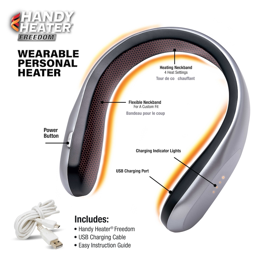 Image 107296_ALTMORE1.jpg, Product 107-296 / Price $29.99, Handy Heater Wearable Personal Heater from Bell + Howell on TSC.ca's Home & Garden department