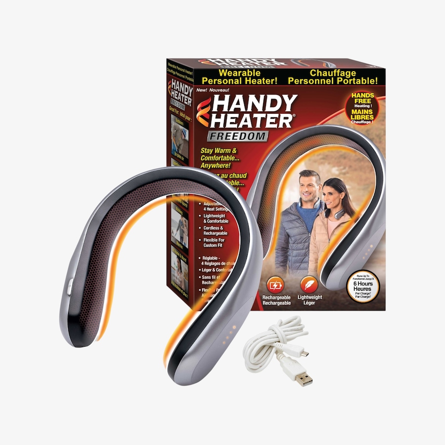 Image 107296_ALTMORE5.jpg, Product 107-296 / Price $29.99, Handy Heater Wearable Personal Heater from Bell + Howell on TSC.ca's Home & Garden department