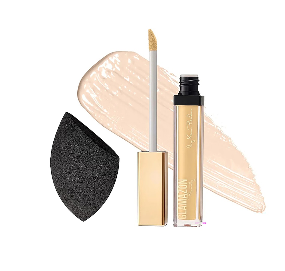 Image 107432_ALA.jpg, Product 107-432 / Price $58.00, Glamazon Second to None Concealer With Teardrop Beauty Sponge from Glamazon Beauty on TSC.ca's Beauty department