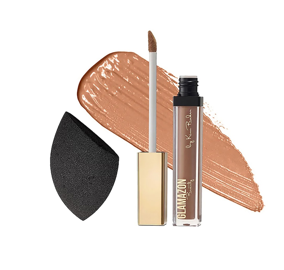 Image 107432_CRE.jpg, Product 107-432 / Price $58.00, Glamazon Second to None Concealer With Teardrop Beauty Sponge from Glamazon Beauty on TSC.ca's Beauty department