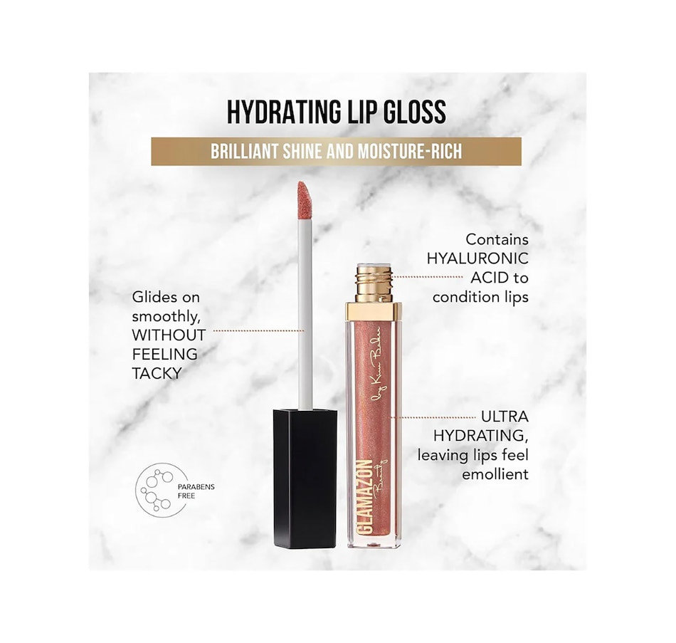 Image 107434_ALTMORE1.jpg, Product 107-434 / Price $30.00, Glamazon Hydrating Lip Gloss from Glamazon Beauty on TSC.ca's Beauty department
