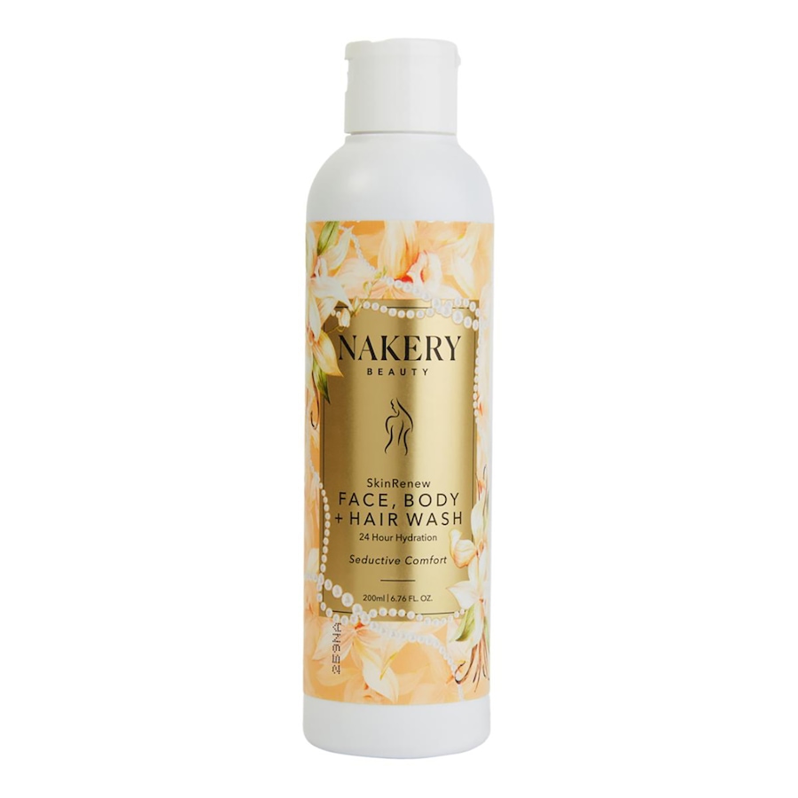 Image 107465_SECOM.jpg, Product 107-465 / Price $35.00, Nakery SkinRenew Face, Body and Hair Wash (200ml) from Nakery Beauty on TSC.ca's Beauty department