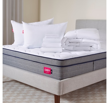 Endy Elevate Hybrid Mattress with Deluxe Bundle