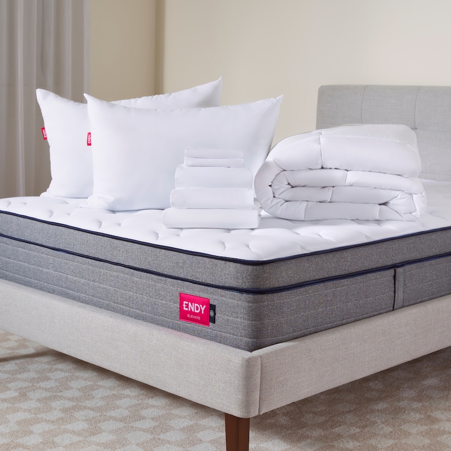 Image 107549.jpg, Product 107-549 / Price $1,145.00 - $1,795.00, Endy Elevate Hybrid Mattress with Deluxe Bundle from Endy on TSC.ca's Home & Garden department